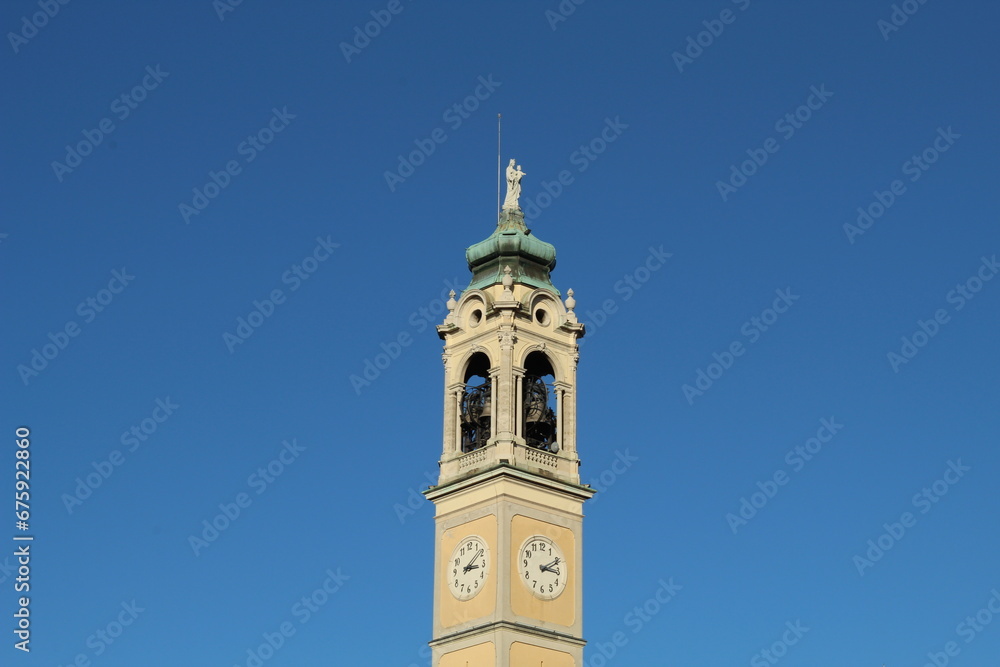 Bell tower of the church