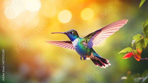 Hummingbird. background
