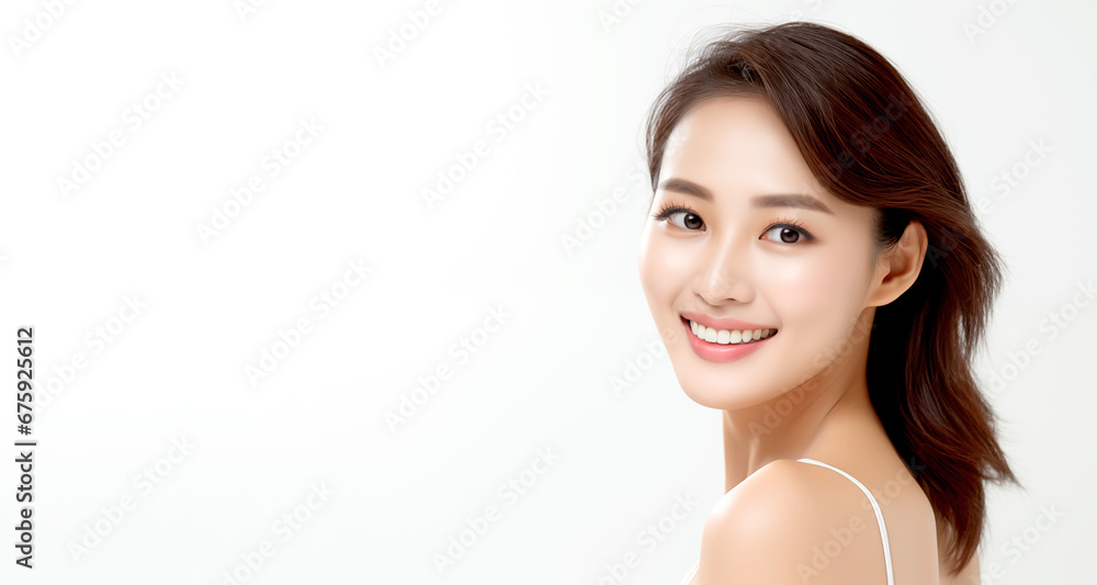 BEAUTIFUL YOUNG ASIAN WOMAN WITH CLEAN FRESH SKIN. legal AI BEAUTIFUL YOUNG ASIAN WOMAN WITH CLEAN FRESH SKIN. legal AI