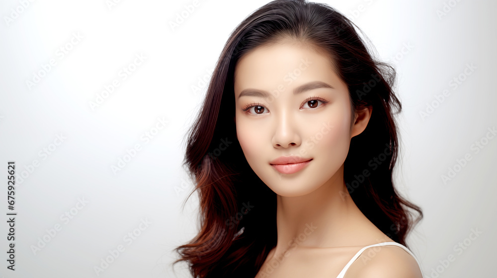 BEAUTIFUL YOUNG ASIAN WOMAN WITH CLEAN FRESH SKIN. legal AI BEAUTIFUL YOUNG ASIAN WOMAN WITH CLEAN FRESH SKIN. legal AI