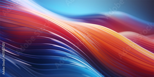 abstract background with colorful wave 0169