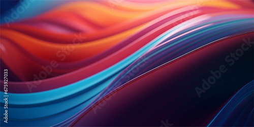 abstract background with colorful wave 0167