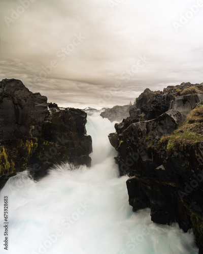Beautiful Falls, Iceland,