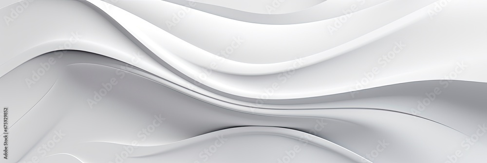 white abstract waves on a white background. white abstract waves on a white background.