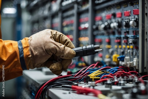 Electricity or electrical maintenance service photo