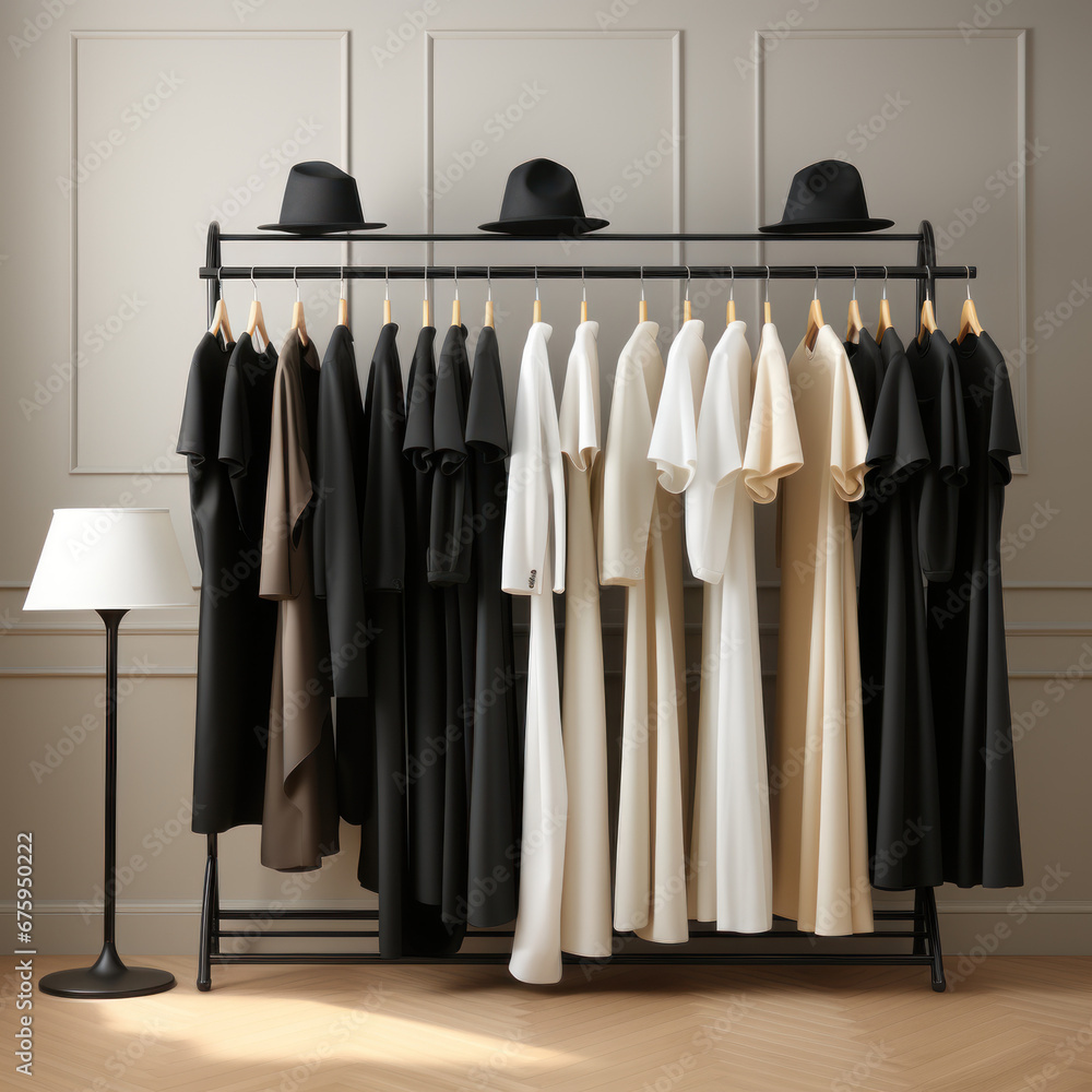 A monochrome collection of professional attire
A monochrome collection of professional attire