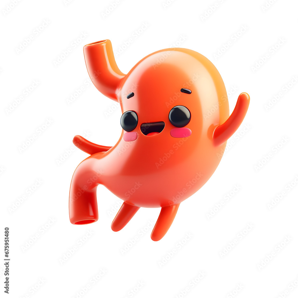 stomach character stomach character