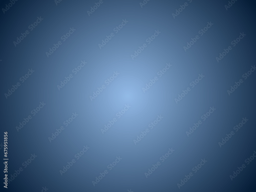 Blue radial gradient abstract background