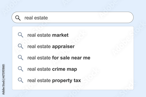 Real estate property market topics