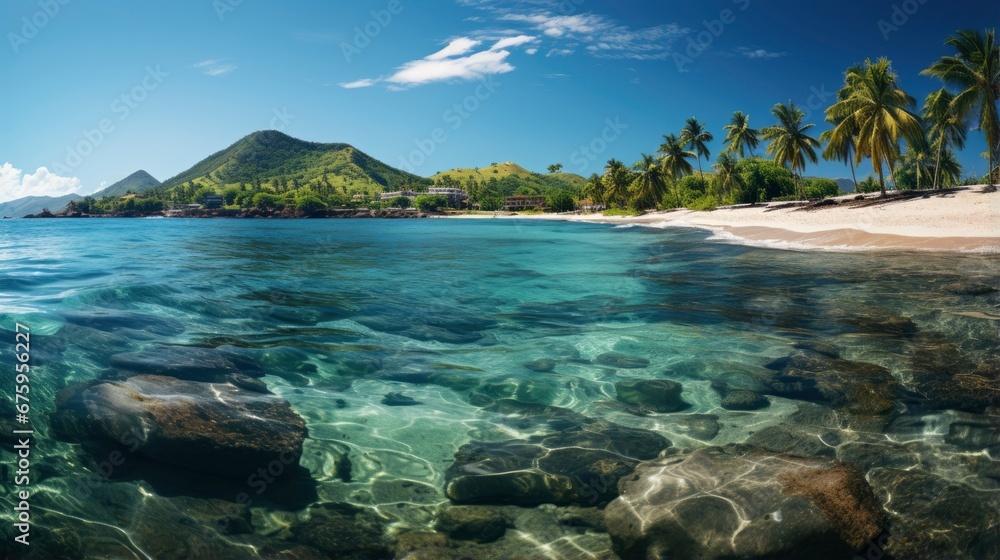 Fototapeta premium Saint Vincent And The Grenadines, Background Image, Background For Banner, HD