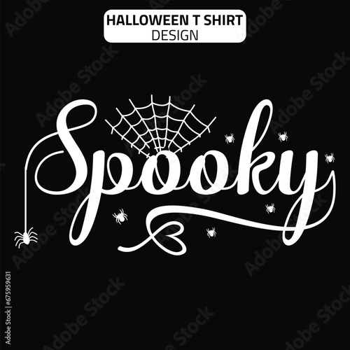 Halloween typograpy design esp file