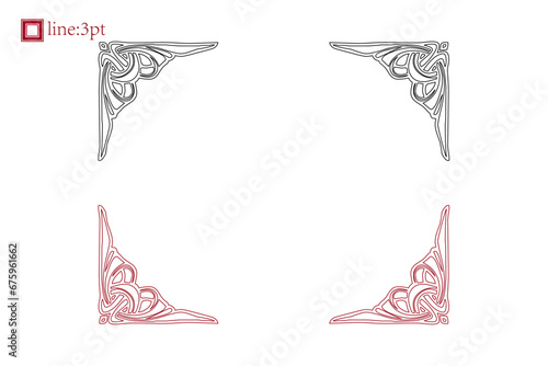The design of the frames is intricate and symmetrical, with a mix of baroque, rococo, victorian, gothic, medieval, and renaissance styles.
