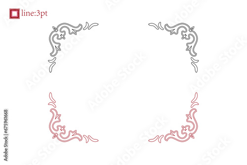 The design of the frames is intricate and symmetrical, with a mix of baroque, rococo, victorian, gothic, medieval, and renaissance styles.