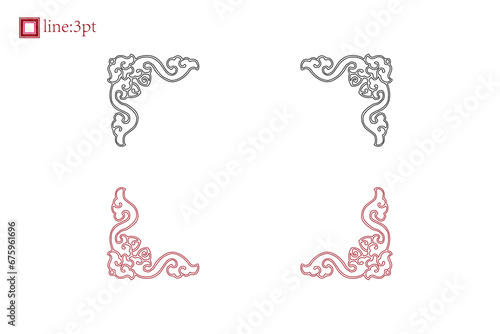 The design of the frames is intricate and symmetrical, with a mix of baroque, rococo, victorian, gothic, medieval, and renaissance styles.