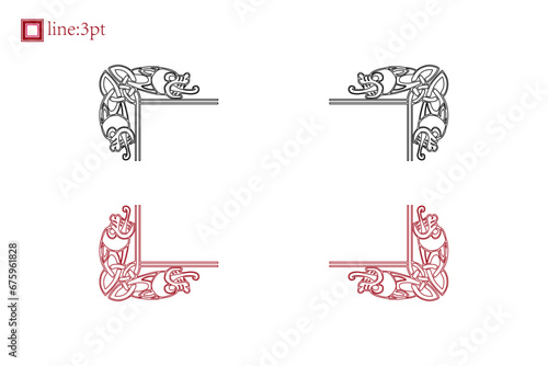 The design of the frames is intricate and symmetrical, with a mix of baroque, rococo, victorian, gothic, medieval, and renaissance styles.