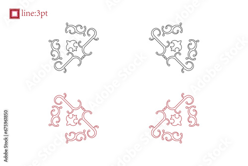 The design of the frames is intricate and symmetrical, with a mix of baroque, rococo, victorian, gothic, medieval, and renaissance styles.