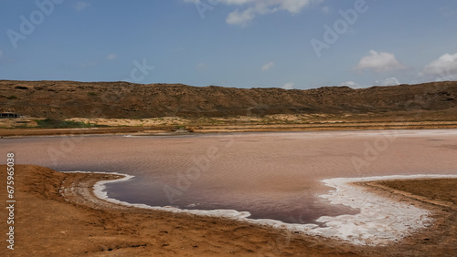 Salt deposits in Cape Verde