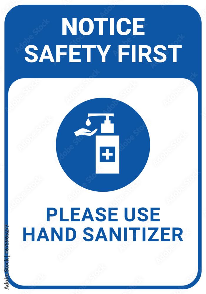 Please Sanitize Your Hands Vertical Hygiene Warning Poster Sign Please Sanitize Your Hands Vertical Hygiene Warning Poster Sign