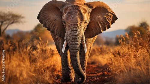 Elephant Ground-Level, Background Image, Background For Banner, HD