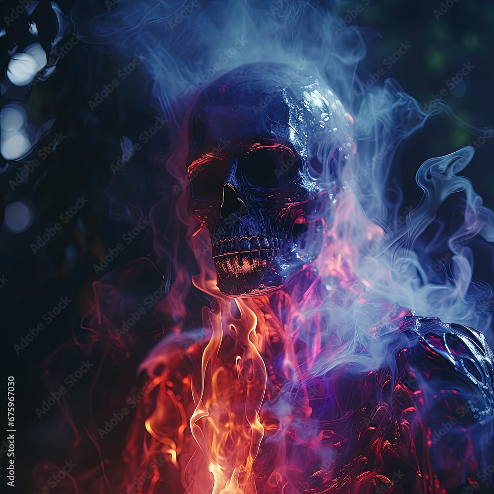Spectral Vision: A Colorful and Stunning Ghost, Ideal for Screensavers and Desktop Backgrounds
Spectral Vision: A Colorful and Stunning Ghost, Ideal for Screensavers and Desktop Backgrounds