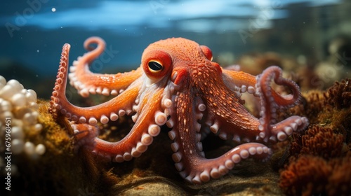 Octopus, Background Image, Background For Banner, HD