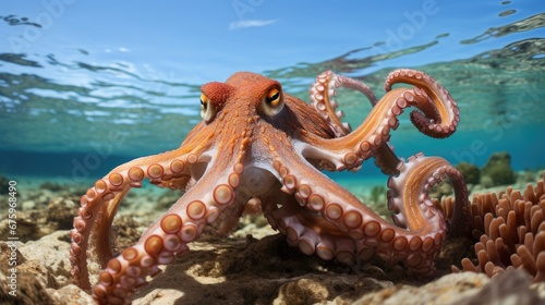 Octopus, Background Image, Background For Banner, HD © ACE STEEL D