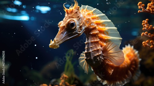 Seahorse, Background Image, Background For Banner, HD