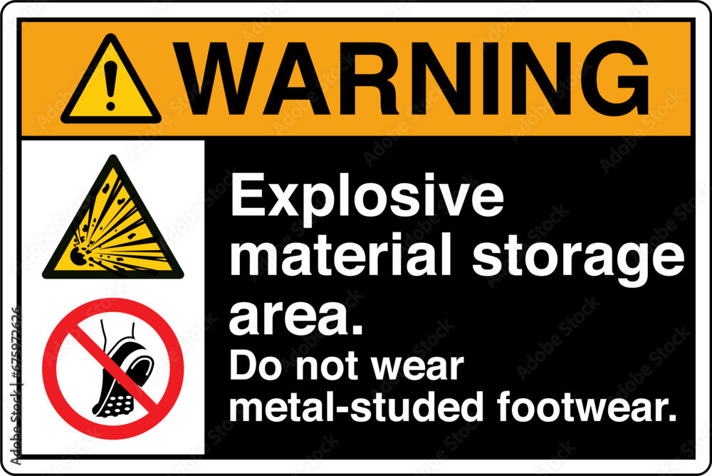 ANSI Z535 Safety Sign Marking Label Symbol Pictogram Standards Two