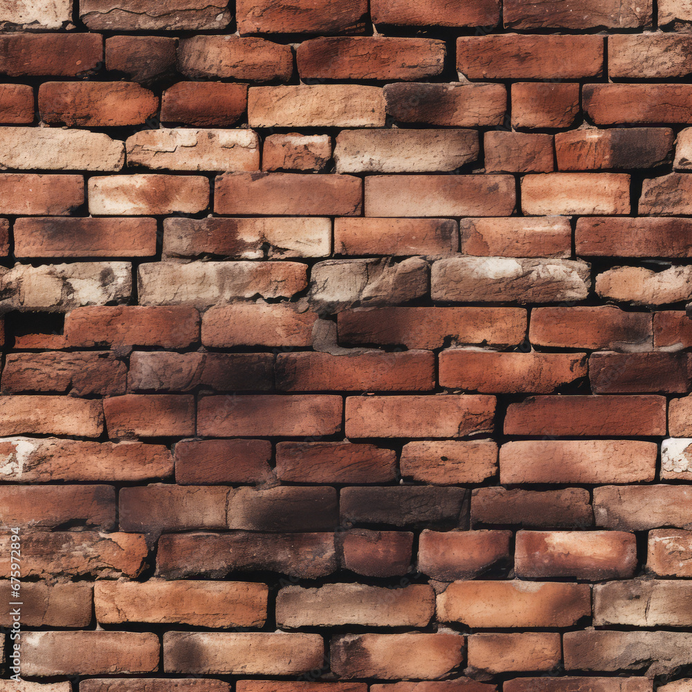 Weathered Bricks: Seamless Texture Pattern Weathered Bricks: Seamless Texture Pattern