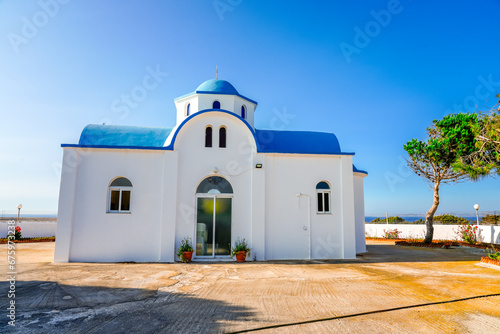 Small Christian chapel on the Greek island of Kos.