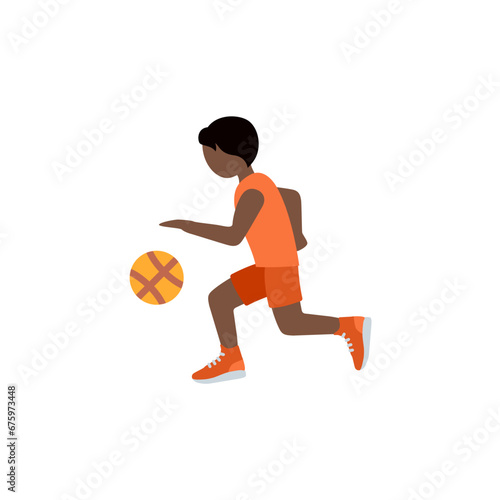  Person Bouncing Ball  Dark-Skin