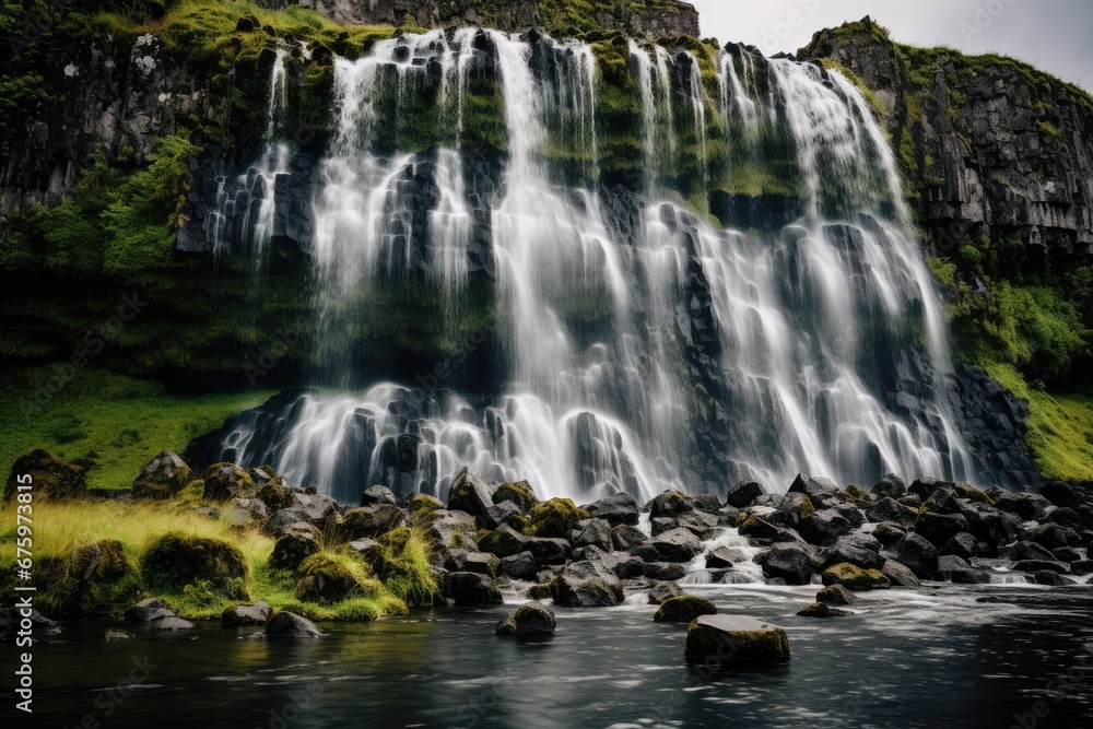 Fototapeta premium Beautiful waterfall