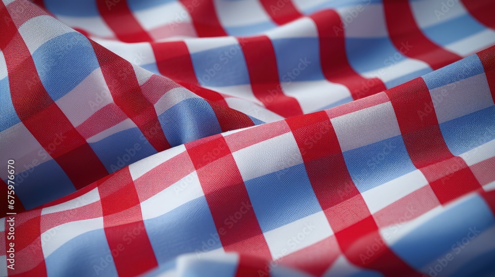 photo shot of checked fabric , tablecloth texture photo shot of checked fabric , tablecloth texture