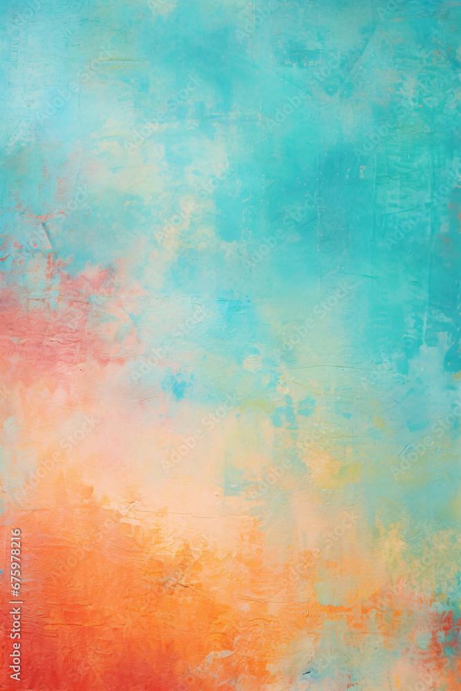 Colorful Canvas: Hand-Painted Abstract Artwork with a Dynamic Grunge Background, Perfect for Expressive and Modern Design Inspirations.