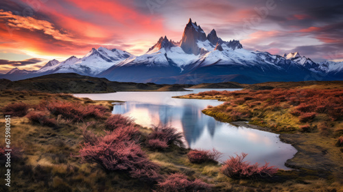 Beauty of the Patagonian wilderness photo