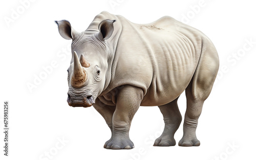 Rhinoceros on a Transparent Background © PNG 