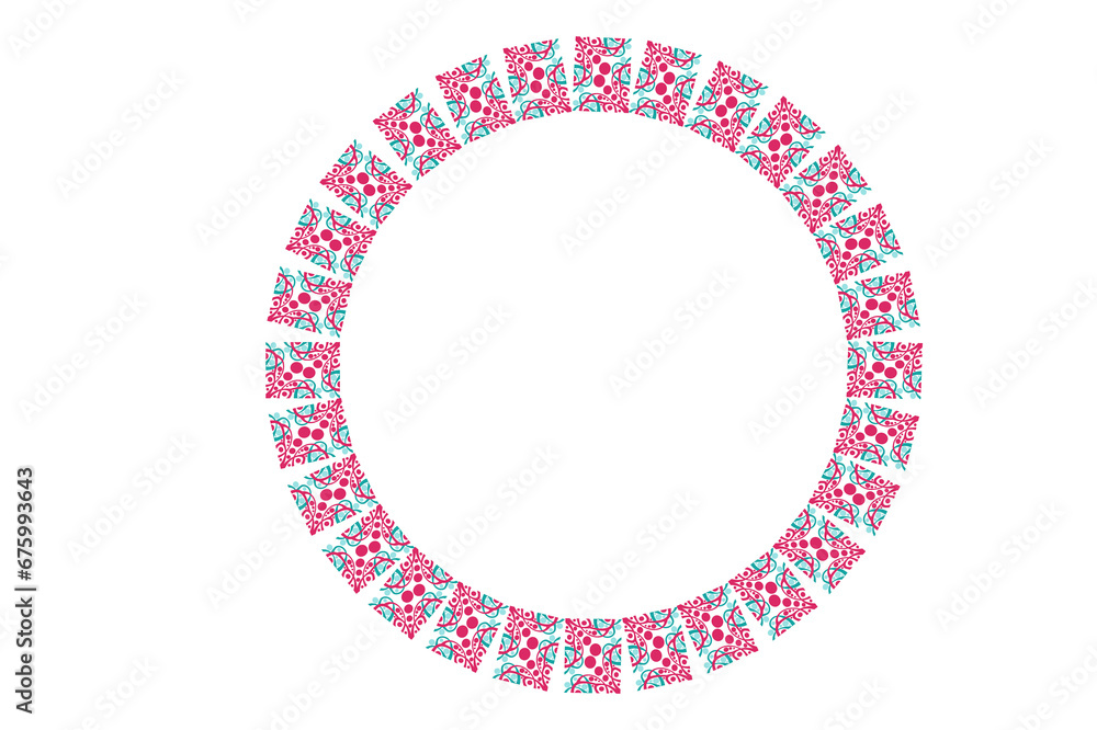 Circle Monogram Frame Border With Transparent Background Circle Monogram Frame Border With Transparent Background