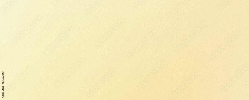 Obraz premium Abstract light yellow-orange background with a light spot. Elegant background with space for design. Gradient. Web banner. Wide. Panoramic.