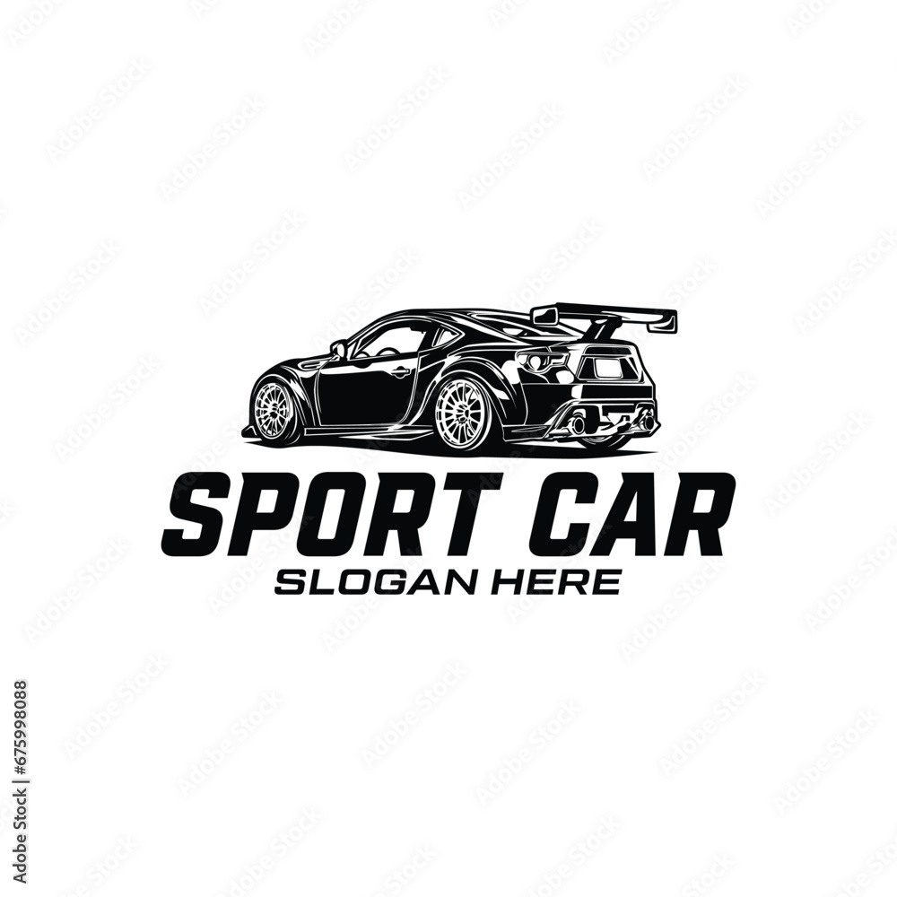 SPORT CAR design vector format
