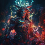Mythical Gods - Extremely Colorful and Dynamic Light, Ideal for Screensavers and Desktop Backgrounds	
