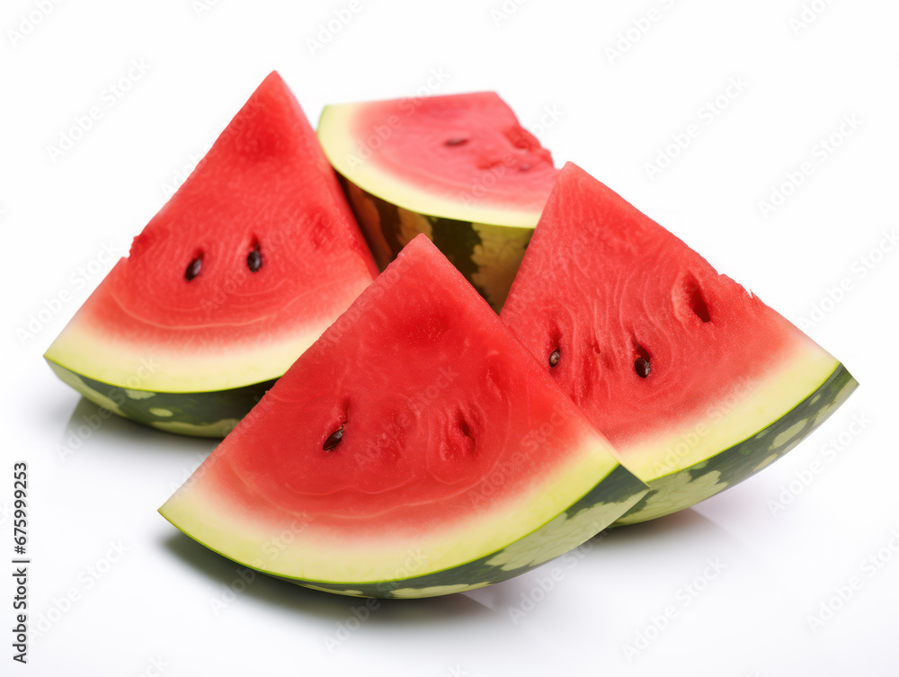 watermelon isolated on white background, clipping path, full depth of field watermelon isolated on white background, clipping path, full depth of field