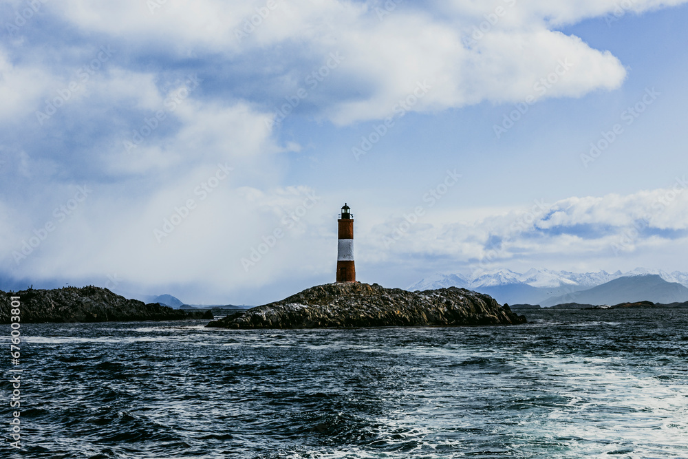 Les Éclaireurs Lighthouse, end of the world, Ushuaia Argentina