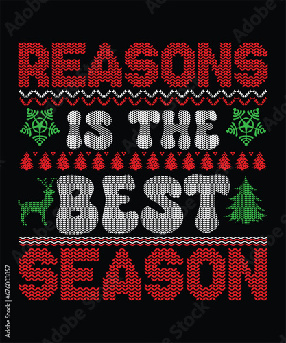 REASONS IS THE BEST SEASON TSHIRT DESIGN