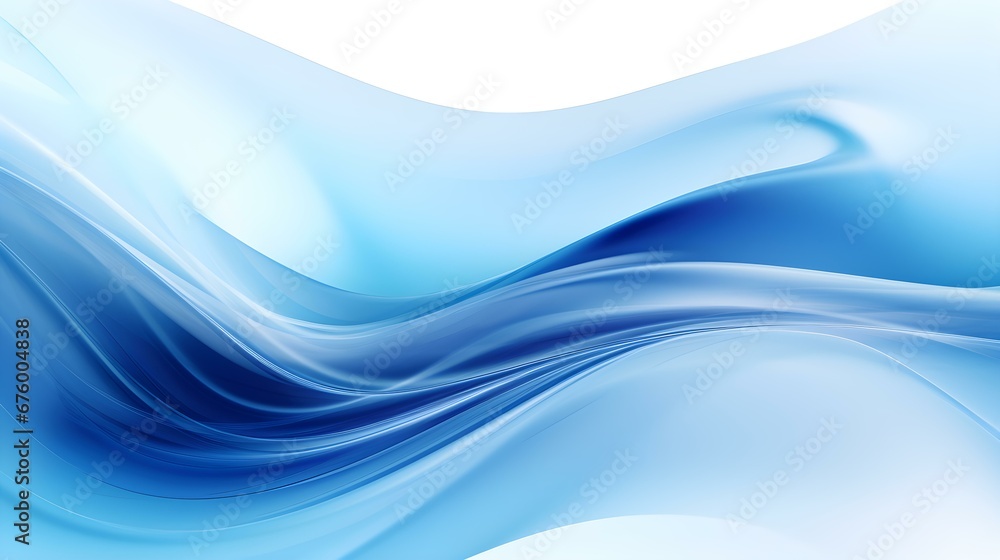 Naklejka premium Dynamic Vector Background of transparent Shapes. Elegant Presentation Template in blue Colors
