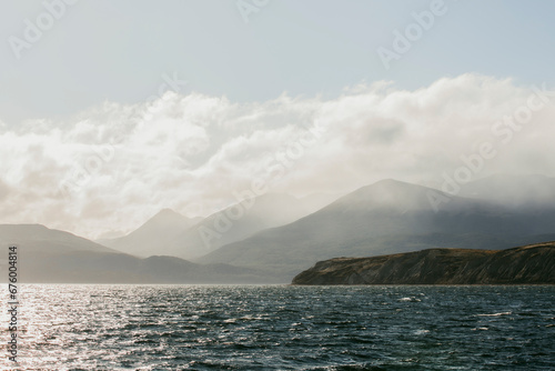 Views of the Beagle Channel, Ushuaia, Argentina photo