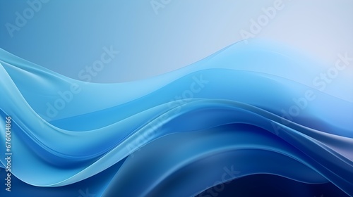 Dynamic Vector Background of transparent Shapes. Elegant Presentation Template in blue Colors