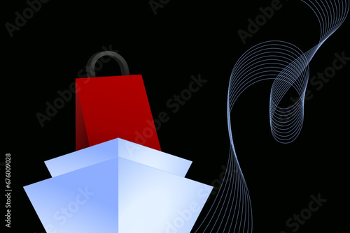 Elegant backgrounds and podiums for promotional events look classy.