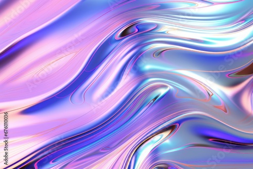iridescent shimmering reflective chrome background texture
