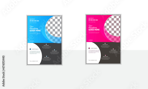 the most innovative ideas for a creative modern business flyer template 