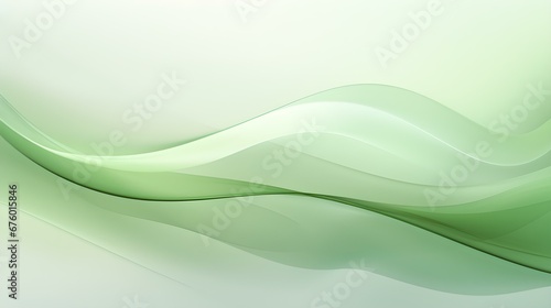 Dynamic Vector Background of transparent Shapes. Elegant Presentation Template in light green Colors